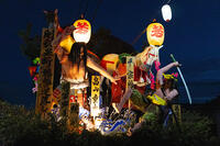 土崎神明社祭　曳山行事（本祭）　戻り曳山 [OKE110019964]