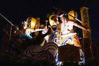 土崎神明社祭　曳山行事（本祭）　戻り曳山 [OKE110019965]