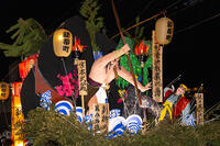 土崎神明社祭　曳山行事（本祭）　戻り曳山 [OKE110019969]