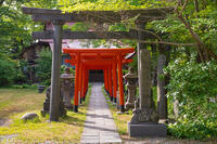 千秋公園（久保田城跡）　与次郎稲荷神社 [OKE110019990]