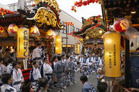 花輪ばやし　御旅所詰　バチ合わせ [OKE110020713]