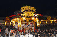 花輪ばやし　駅前行事　屋台（大町） [OKE110020733]