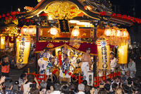 花輪ばやし　駅前行事（舟場元町） [OKE110020744]