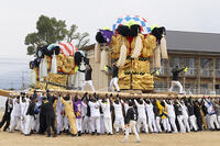 新居浜太鼓祭り　中萩きらきら公園太鼓寄せ　萩生東 [OKE110021699]