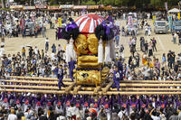 新居浜太鼓祭り　上部地区山根グラウンド統一寄せ [OKE110021737]