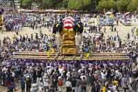 新居浜太鼓祭り　上部地区山根グラウンド統一寄せ [OKE110021741]