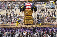 新居浜太鼓祭り　上部地区山根グラウンド統一寄せ [OKE110021742]