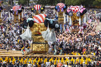 新居浜太鼓祭り　上部地区山根グラウンド統一寄せ [OKE110021746]