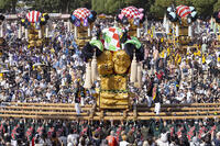 新居浜太鼓祭り　上部地区山根グラウンド統一寄せ [OKE110021755]