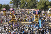 新居浜太鼓祭り　上部地区山根グラウンド統一寄せ [OKE110021766]