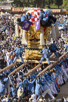 新居浜太鼓祭り　上部地区山根グラウンド統一寄せ [OKE110021767]