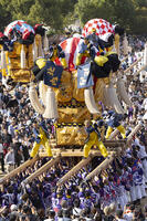 新居浜太鼓祭り　上部地区山根グラウンド統一寄せ [OKE110021769]