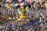 新居浜太鼓祭り　上部地区山根グラウンド統一寄せ [OKE110021774]
