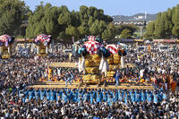 新居浜太鼓祭り　上部地区山根グラウンド統一寄せ [OKE110021775]