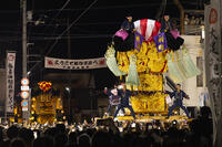 新居浜太鼓祭り　多喜浜駅前かきくらべ [OKE110021781]