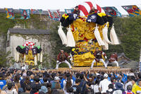 新居浜太鼓祭り　大江浜かきくらべ [OKE110021792]