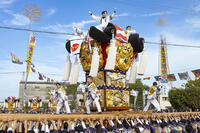 新居浜太鼓祭り　大江浜かきくらべ [OKE110021794]