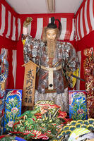 久喜提燈祭り「天王様」　神酒所（本二）　武内宿禰 [OKE110022794]