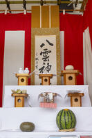 久喜提燈祭り「天王様」　神酒所（本壱）　祭壇 [OKE110022802]