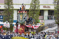 久喜提燈祭り「天王様」　人形山車（本三） [OKE110022814]