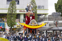 久喜提燈祭り「天王様」　人形山車（本二） [OKE110022815]