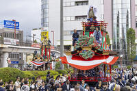 久喜提燈祭り「天王様」　人形山車 [OKE110022825]