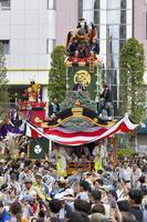 久喜提燈祭り「天王様」　人形山車 [OKE110022827]