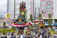 久喜提燈祭り「天王様」　人形山車 [OKE110022828]