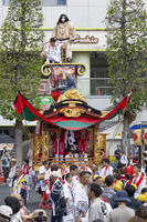 久喜提燈祭り「天王様」　人形山車（本壱） [OKE110022830]