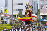 久喜提燈祭り「天王様」　人形山車（本二） [OKE110022831]