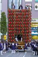 久喜提燈祭り「天王様」　提燈山車（東一） [OKE110022845]