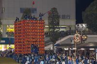 久喜提燈祭り「天王様」　提燈山車（志ん二） [OKE110022851]