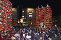 久喜提燈祭り「天王様」　提燈山車 [OKE110022860]