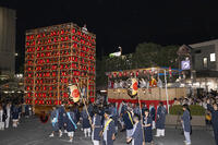 久喜提燈祭り「天王様」　提燈山車（東） [OKE110022865]
