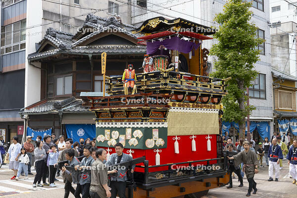 大垣祭（本楽）　城下町巡行（布袋やま） [OKE110019610]