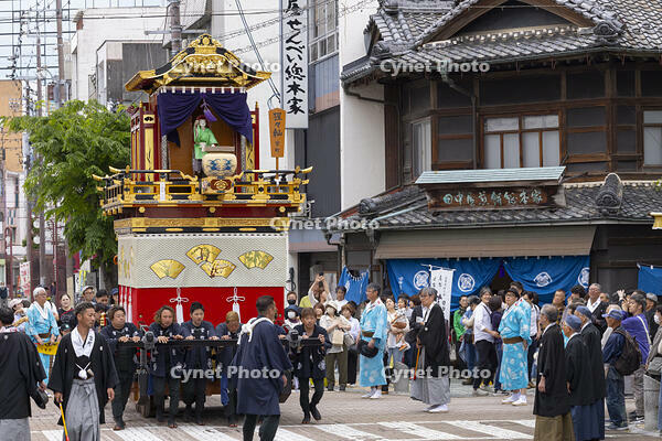 大垣祭（本楽）　城下町巡行（猩々やま） [OKE110019618]