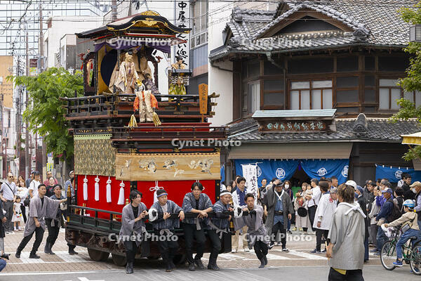 大垣祭（本楽）　城下町巡行（愛宕やま） [OKE110019619]