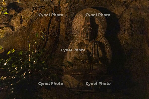 岡寺　弥勒の窟　弥勒菩薩座像 [OKE110019706]
