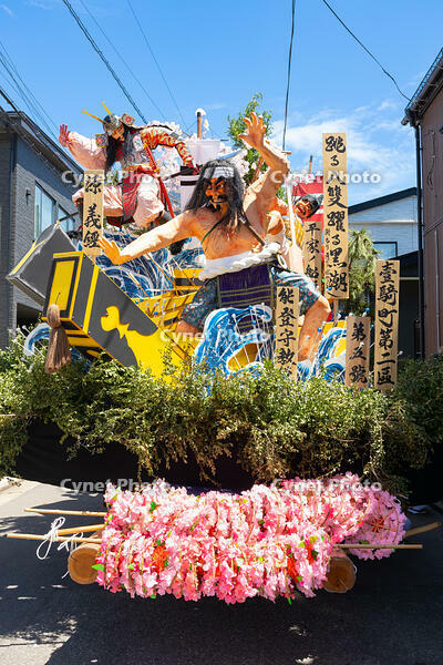 土崎神明社祭　曳山行事（宵宮） [OKE110019899]