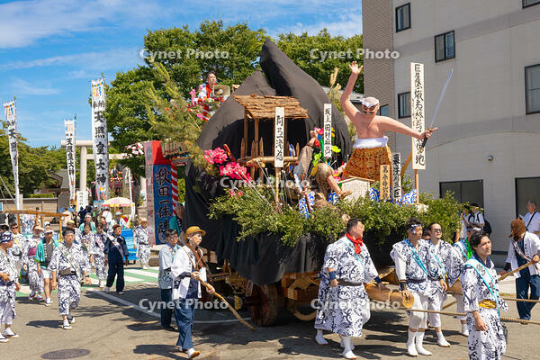 土崎神明社祭　曳山行事（宵宮） [OKE110019912]