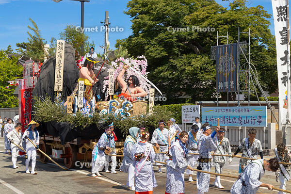 土崎神明社祭　曳山行事（宵宮） [OKE110019914]