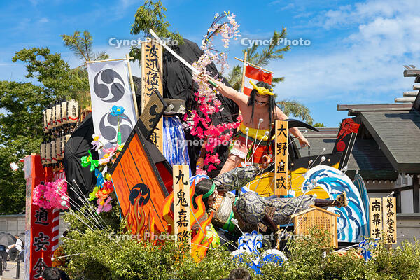 土崎神明社祭　曳山行事（宵宮） [OKE110019917]