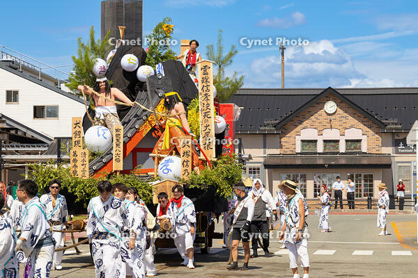 土崎神明社祭　曳山行事（宵宮） [OKE110019920]
