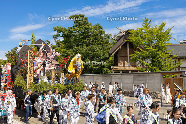 土崎神明社祭　曳山行事（宵宮） [OKE110019921]