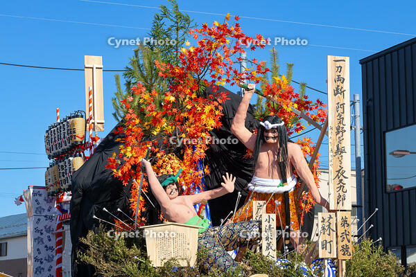 土崎神明社祭　曳山行事（宵宮） [OKE110019946]