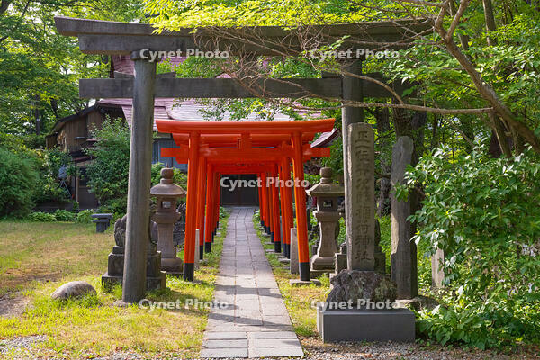 千秋公園（久保田城跡）　与次郎稲荷神社 [OKE110019990]