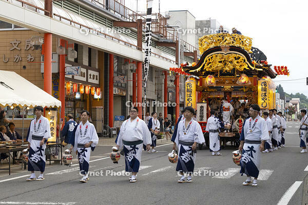 花輪ばやし　御旅所詰　屋台発（大町） [OKE110020705]