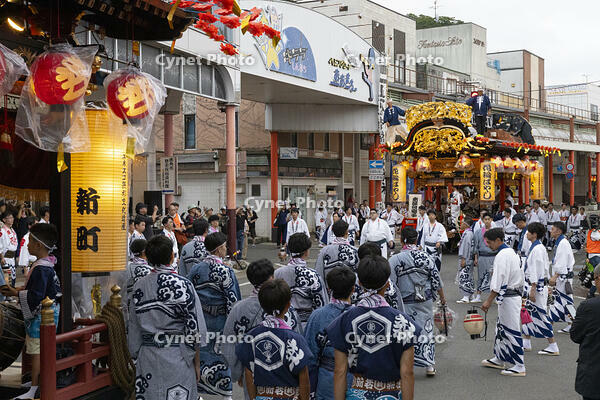花輪ばやし　御旅所詰　バチ合わせ [OKE110020711]