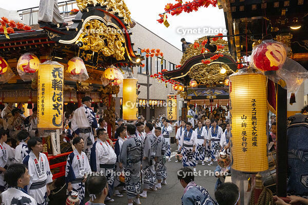 花輪ばやし　御旅所詰　バチ合わせ [OKE110020713]