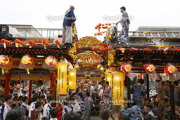 花輪ばやし　御旅所詰　バチ合わせ [OKE110020714]